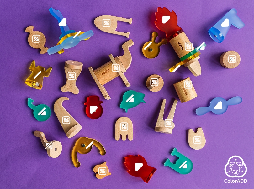 ColorADD Lekkid inclusive toys